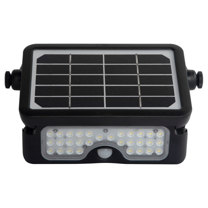 LED aurinkokenno valonheitin anturilla EPAD LED/5W/3000 mAh 3,7V 4000K IP65