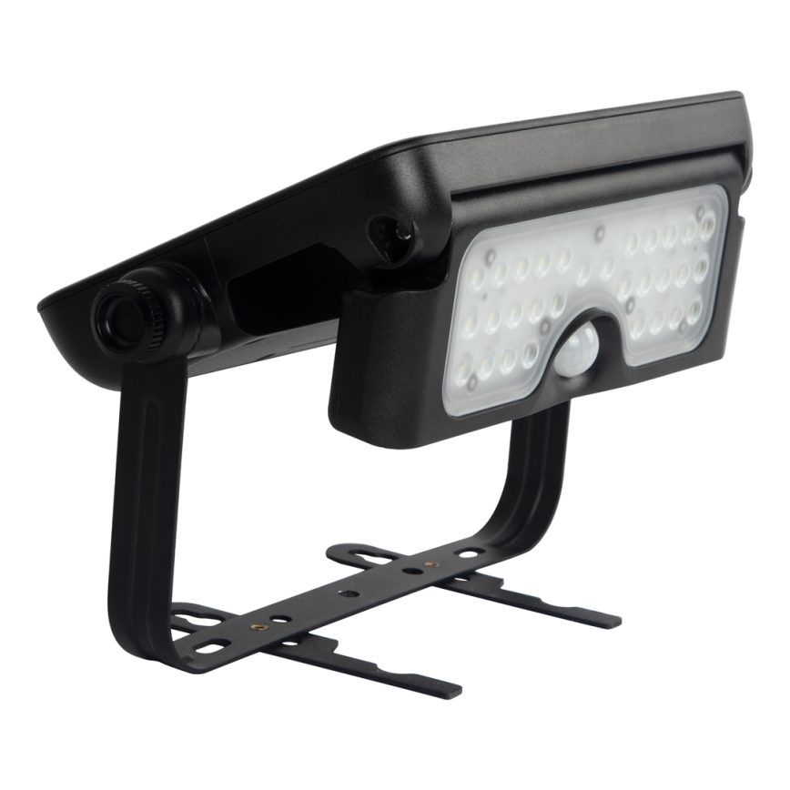 LED aurinkokenno valonheitin anturilla EPAD LED/5W/3000 mAh 3,7V 4000K IP65
