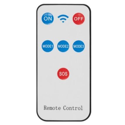 LED-aurinkokenno valonheitin anturilla INTEGRA LED/3W/3,7V IP44 + kaukosäädin