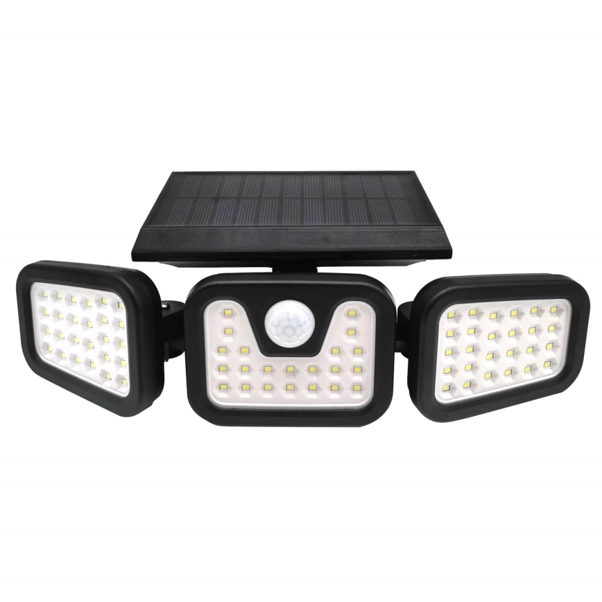 LED-aurinkokenno valonheitin anturilla TRIO LED/0,6W/3,7V IP44