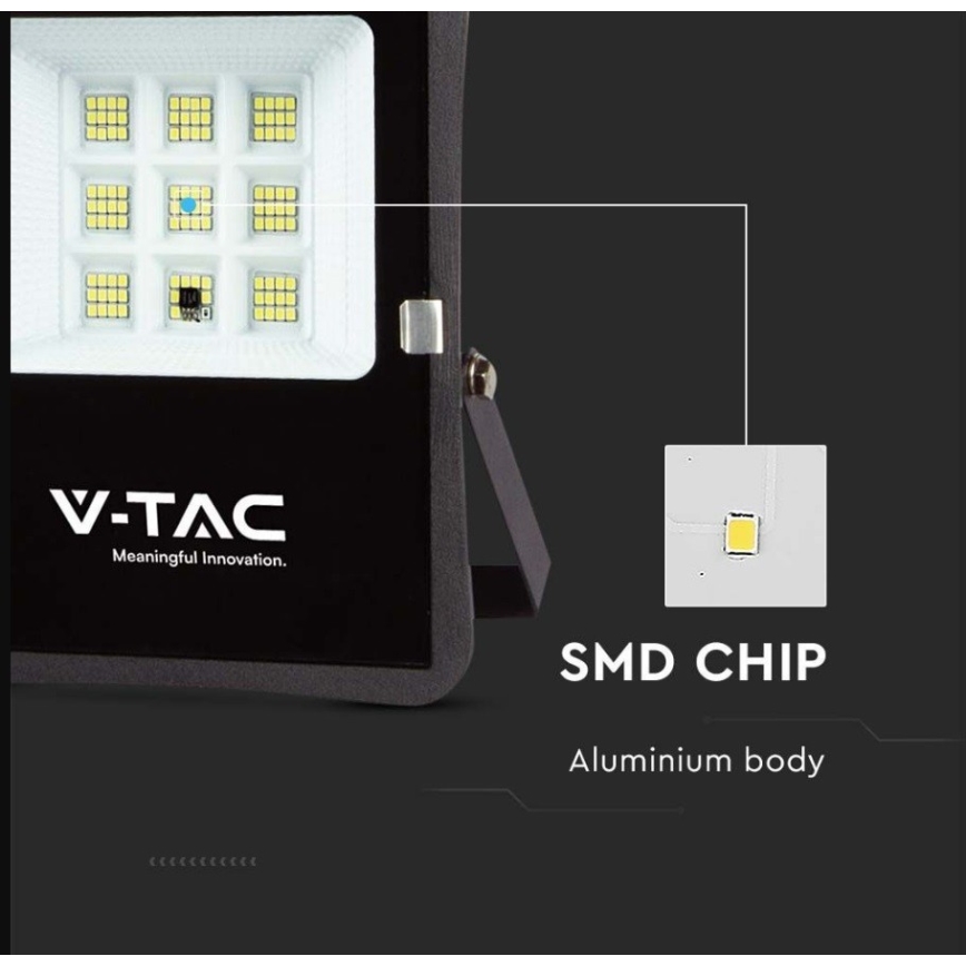 LED Aurinkokenno valonheitin LED/6W/3,2V 6400K IP65 + kaukosäädin