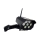 LED Aurinkokenno valvontakamera anturilla LED/3,7V 1200 mAh IP44 musta + kauko-ohjaus