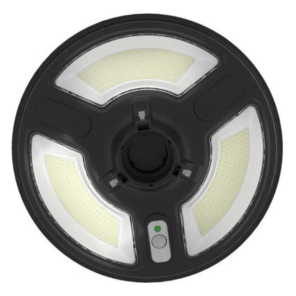 LED aurinkokennokatuvalaisin anturilla LED/10W/3,2V 6500K IP65 + kaukosäädin