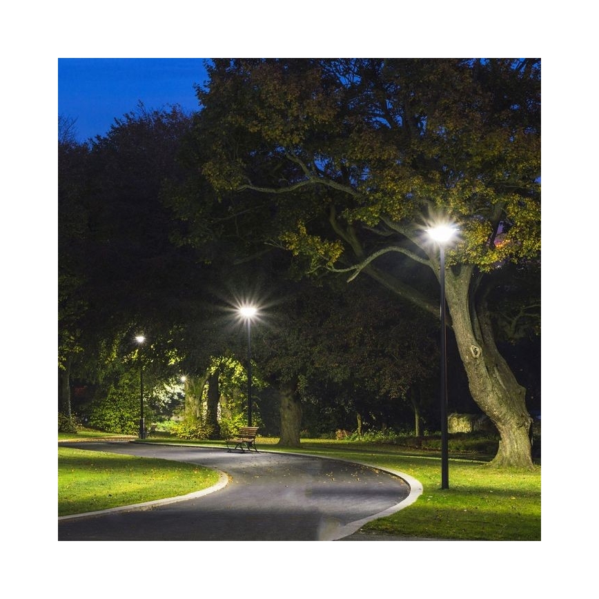 LED Aurinkokennokatuvalo anturilla LED/10W/3,2V IP65 4000K + kauko-ohjaus