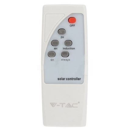 LED Aurinkokennokatuvalo anturilla LED/10W/3,2V IP65 4000K + kauko-ohjaus