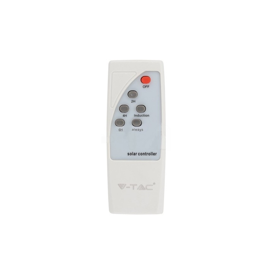 LED Aurinkokennokatuvalo anturilla LED/10W/3,2V IP65 4000K + kauko-ohjaus