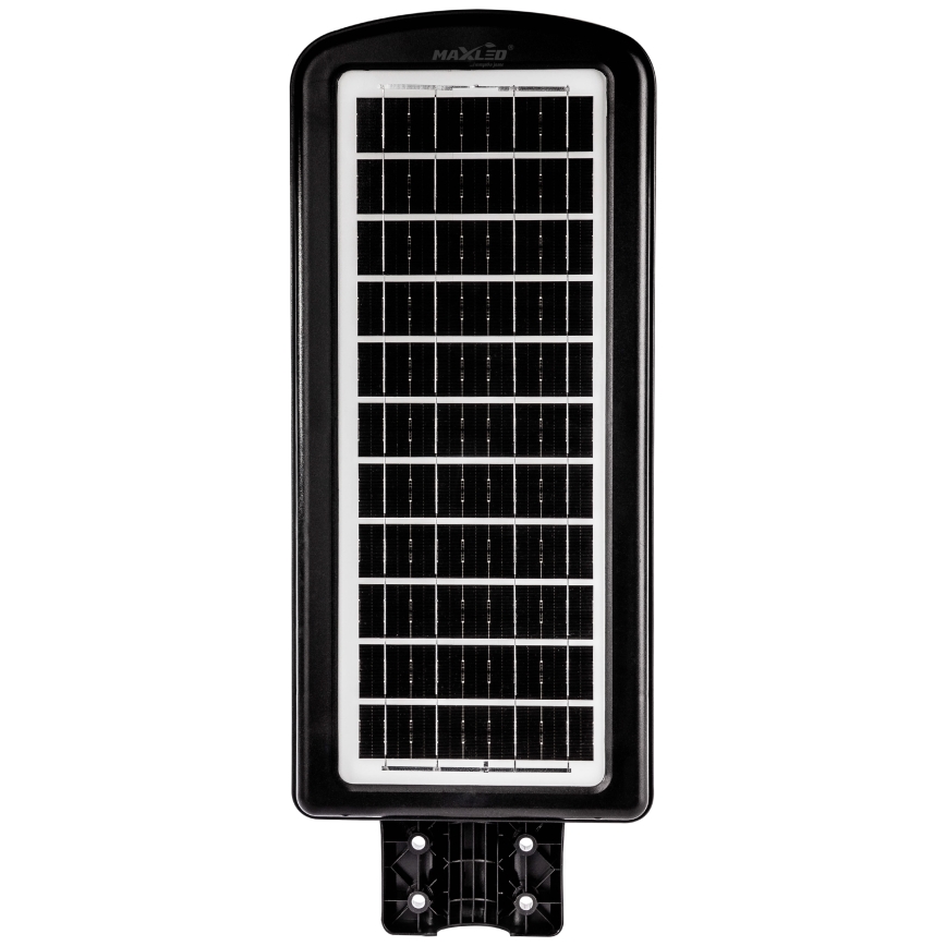 LED Himmennettävä aurinkokennoinen katulamppu anturilla LED/240W/6V 6500K IP65 musta + kauko-ohjaus