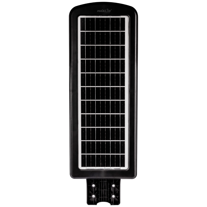 LED Himmennettävä aurinkokennoinen katulamppu anturilla LED/300W/6V 6500K IP65 musta + kauko-ohjaus