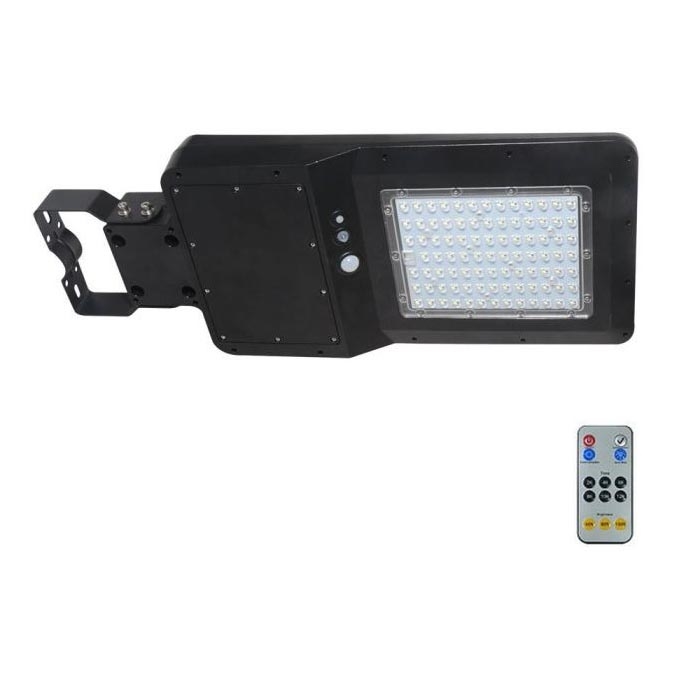 LED Aurinkokennokatuvalo anturilla LED/40W/9,6V IP65 6000K + kauko-ohjaus