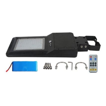 LED Aurinkokennokatuvalo anturilla LED/40W/9,6V IP65 6000K + kauko-ohjaus