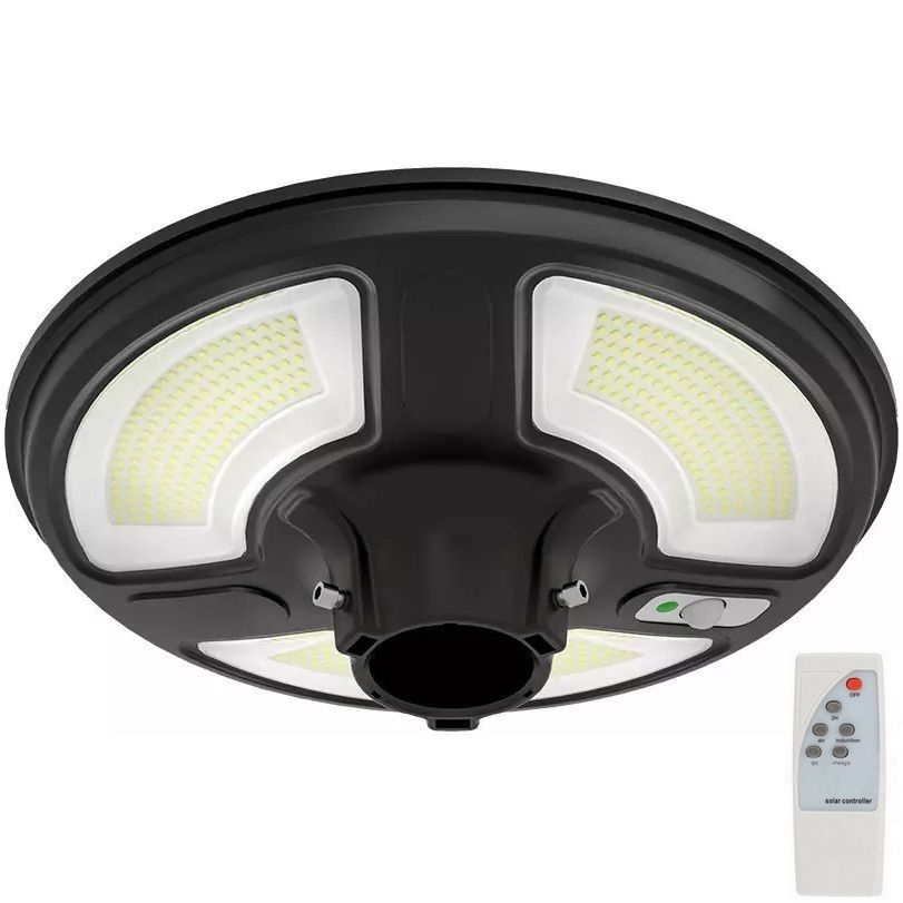 LED Aurinkokennokatuvalo anturilla LED/7,5W/3,2V IP65 4000K + kauko-ohjaus