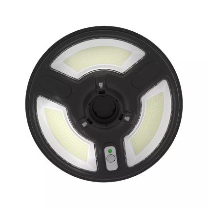 LED Aurinkokennokatuvalo anturilla LED/7,5W/3,2V IP65 4000K + kauko-ohjaus
