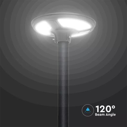 LED Aurinkokennokatuvalo anturilla LED/7,5W/3,2V IP65 4000K + kauko-ohjaus