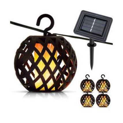 LED-aurinkokennoketju 60xLED/2m IP44