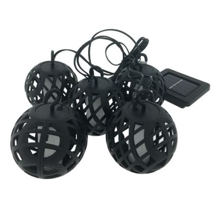 LED-aurinkokennoketju 60xLED/2m IP44