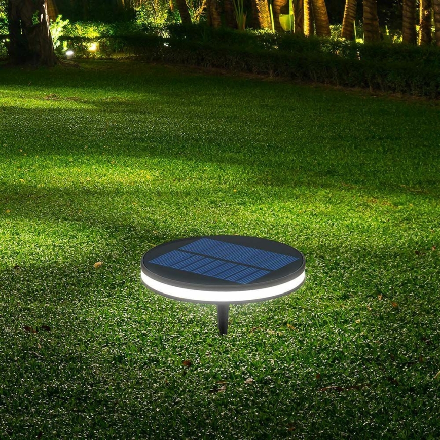 LED aurinkokennolamppu ulkokäyttöön LED/1,8W/3,7V IP54 3000K