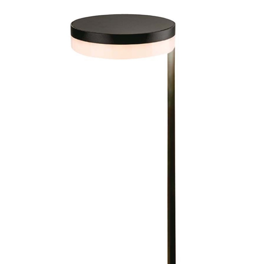 LED aurinkokennolamppu ulkokäyttöön LED/2W/3,7V 3000K IP54 musta