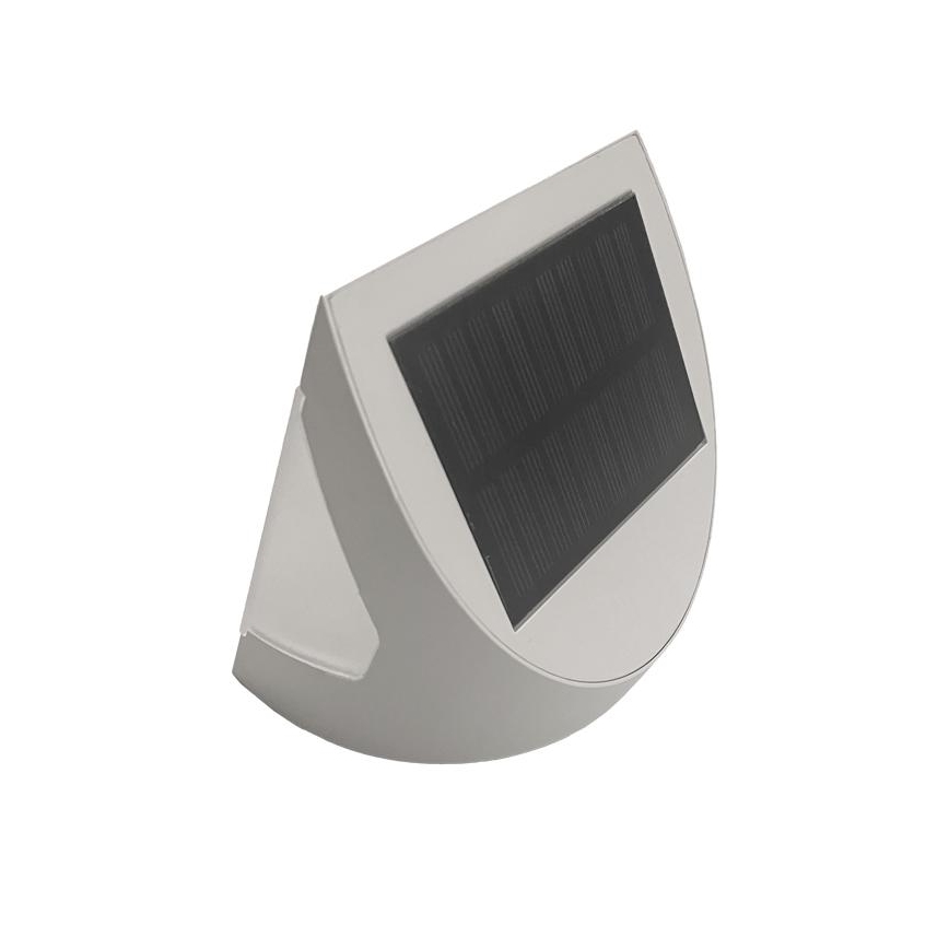 Aurinkokennolla toimiva LED-seinävalaisin anturilla LED/3W/3,7V 3000/4000K 1200 mAh IP54 valkoinen