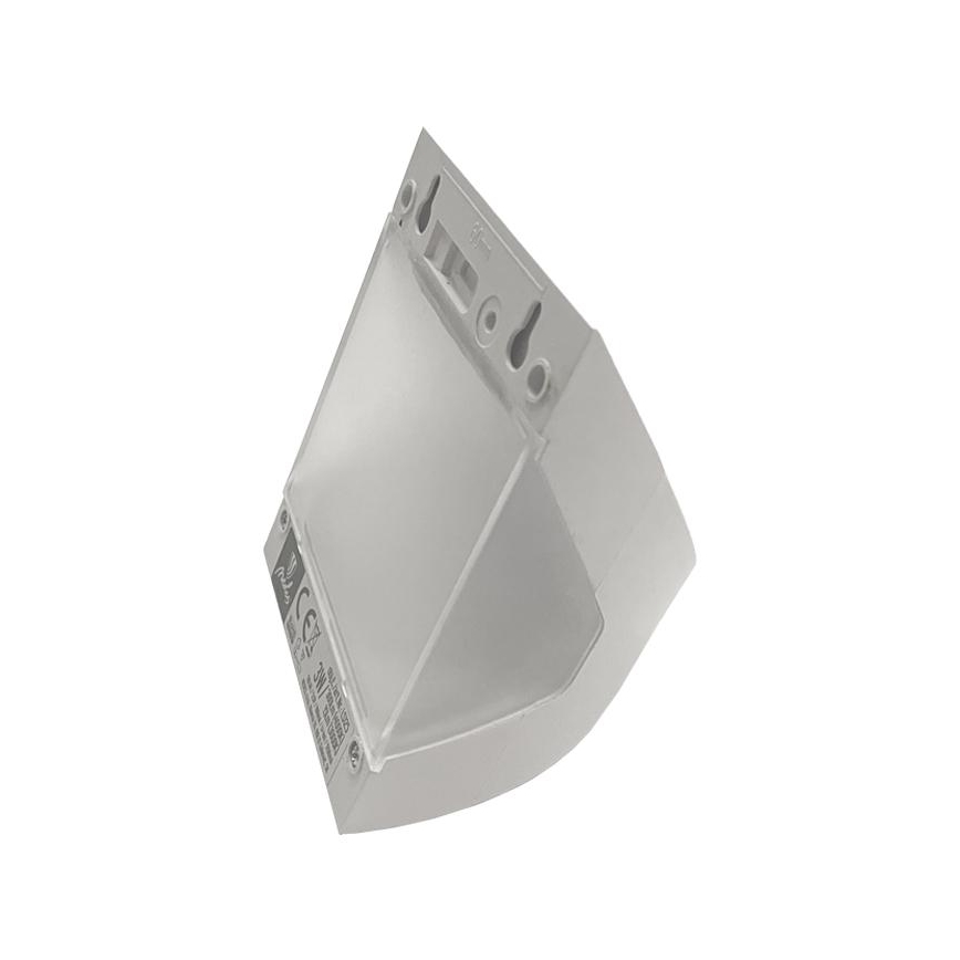 Aurinkokennolla toimiva LED-seinävalaisin anturilla LED/3W/3,7V 3000/4000K 1200 mAh IP54 valkoinen
