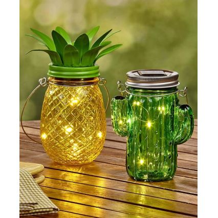 LED Aurinkokennovalaisin CACTUS LED/1,2V IP44