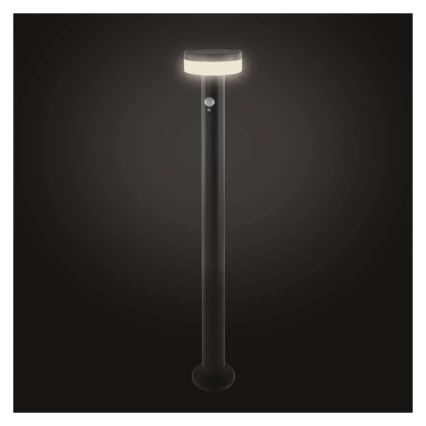 LED aurinkokennovalo sensorilla LED/2W/3,7V 1200 mAh IP44 80 cm