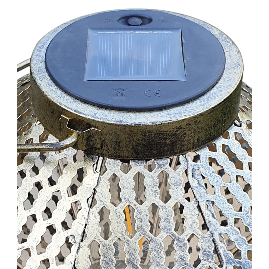 LED-aurinkokennovalo LAURA 1xE27/1,2V IP44