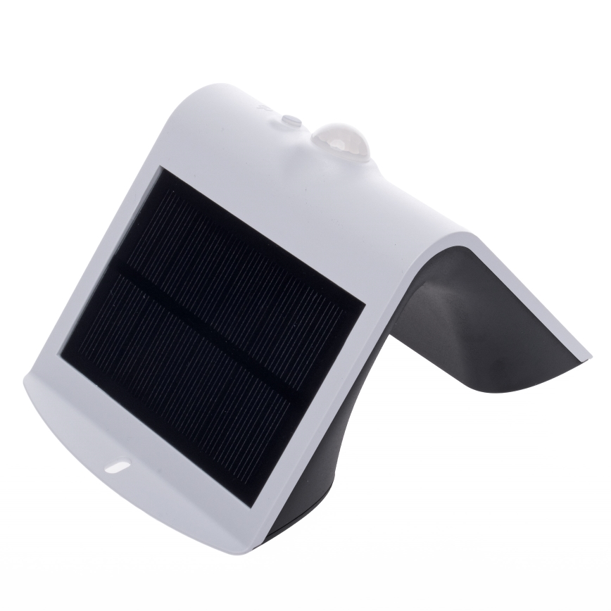 LED aurinkokennovalo liiketunnistimella LED/1,5W/1200 mAh 3,7V IP65