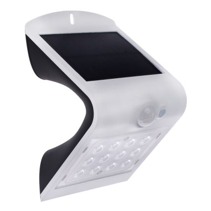 LED aurinkokennovalo liiketunnistimella LED/1,5W/1200 mAh 3,7V IP65