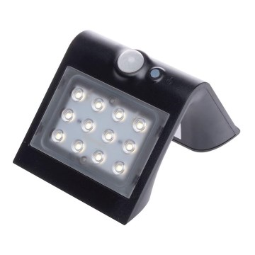 LED aurinkokennovalo liiketunnistimella LED/1,5W/1200 mAh 3,7V IP65