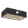 LED aurinkokennovalo liiketunnistimella LED/3,7V 1200mAh 4000K IP65 musta