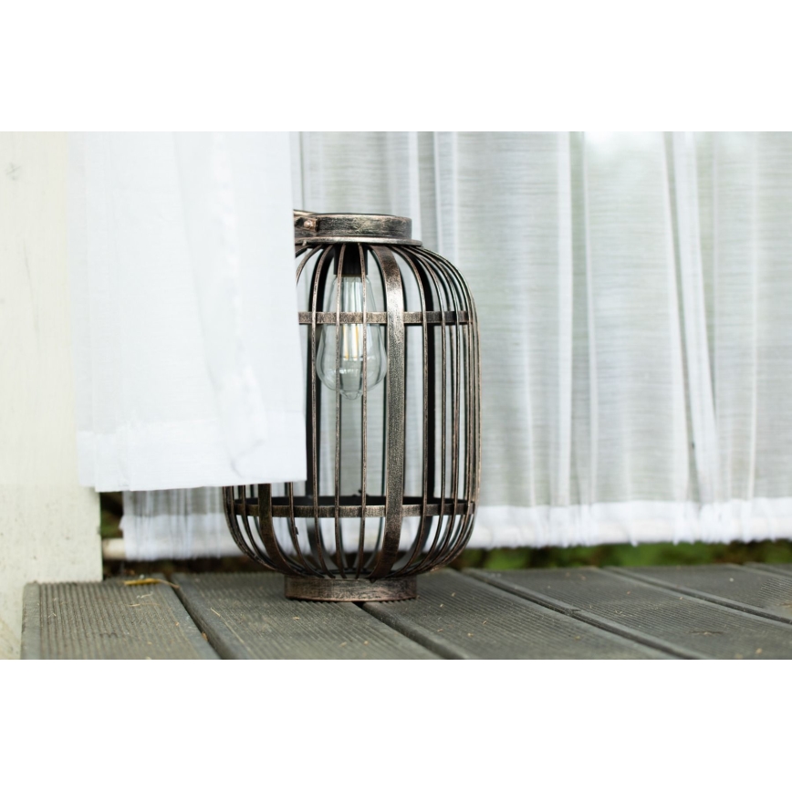 LED aurinkokäyttöinen valaisin LORETA 1xE27/1,2V 600 mAh IP44
