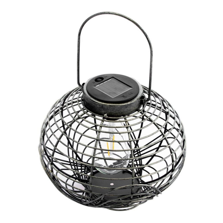 LED-aurinkokennovalo LUISA 1xE27/1,2V IP44