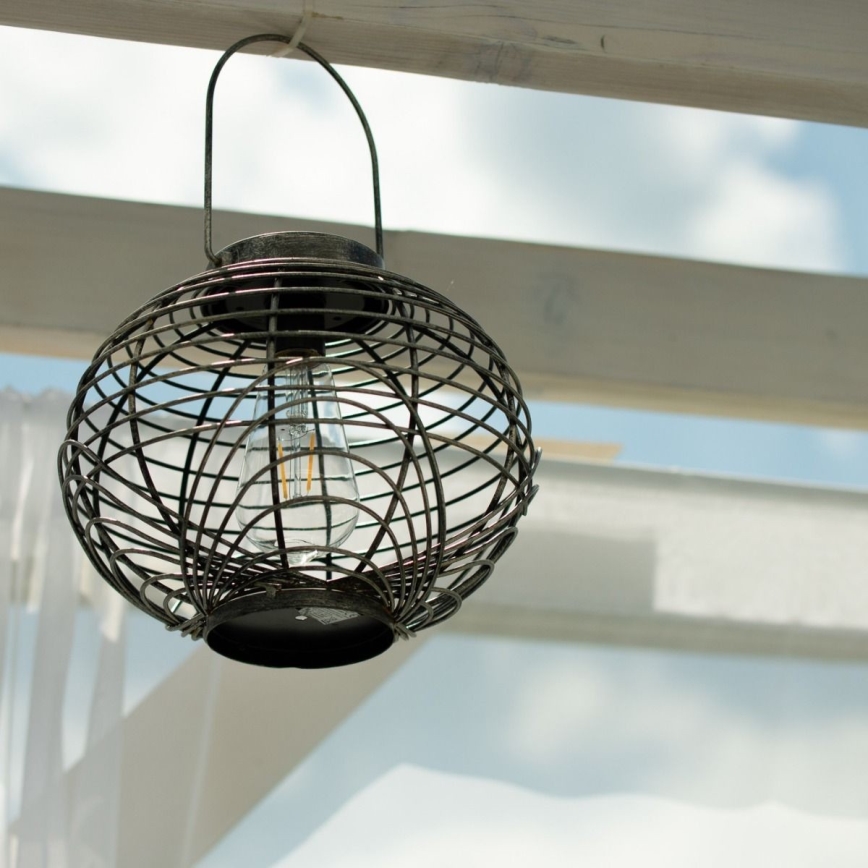 LED-aurinkokennovalo LUISA 1xE27/1,2V IP44