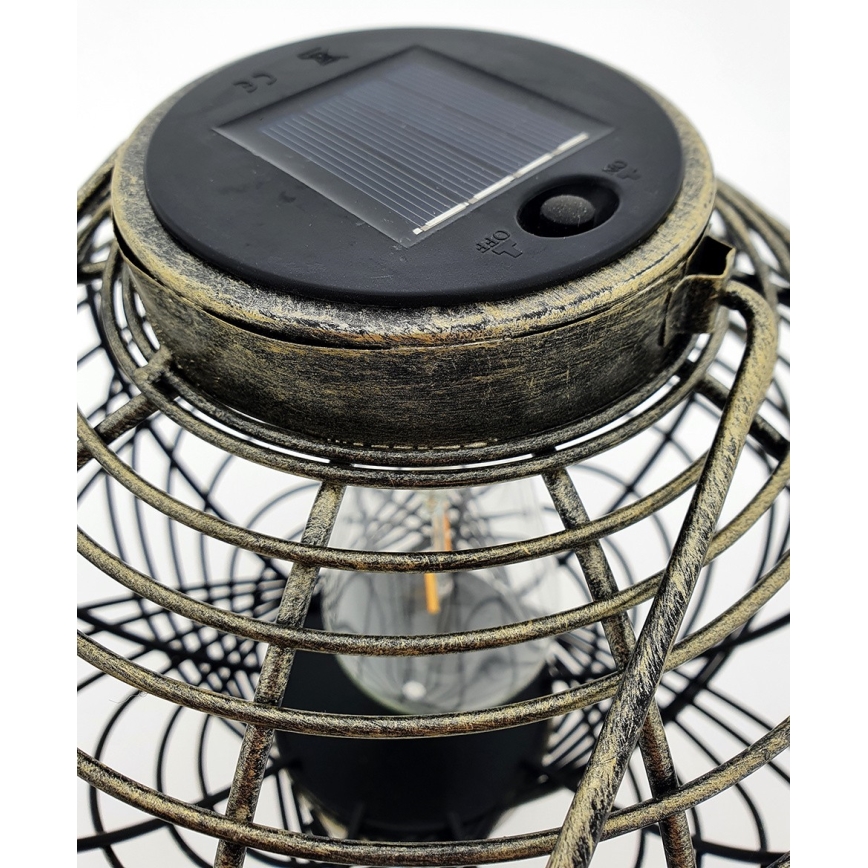 LED-aurinkokennovalo LUISA 1xE27/1,2V IP44