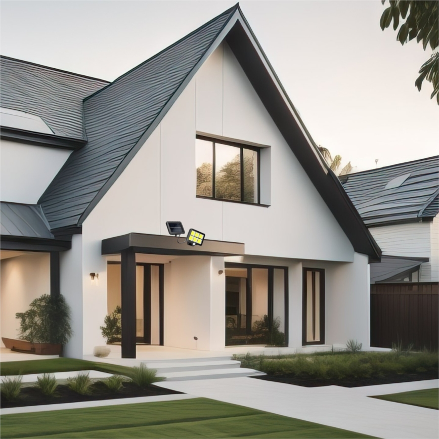 LED aurinkokennovalo liiketunnistimella LED/1,5W/3,7V 6000K IP44 1200 mAh