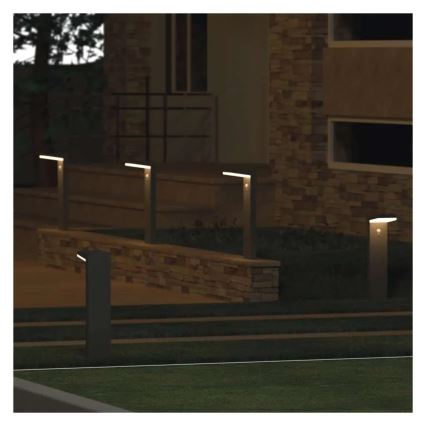 LED aurinkokennovalo anturilla LED/4,4W/3,7V 2200 mAh IP44