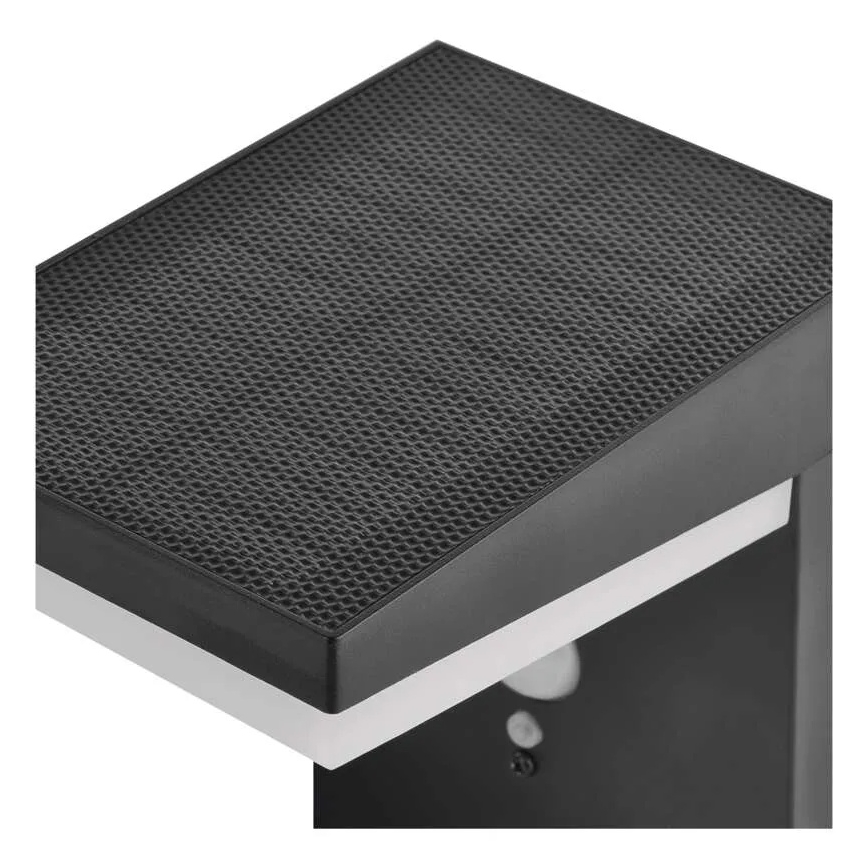 LED aurinkokennovalo anturilla LED/4,4W/3,7V 2200 mAh IP44