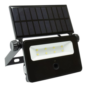 LED Aurinkokennovalo sensorilla NOCTIS LED/2W/1800 mAh 3,7V 6000K IP65