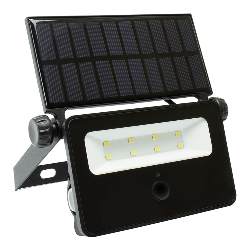 LED Aurinkokennovalo sensorilla NOCTIS LED/2W/1800 mAh 3,7V 6000K IP65