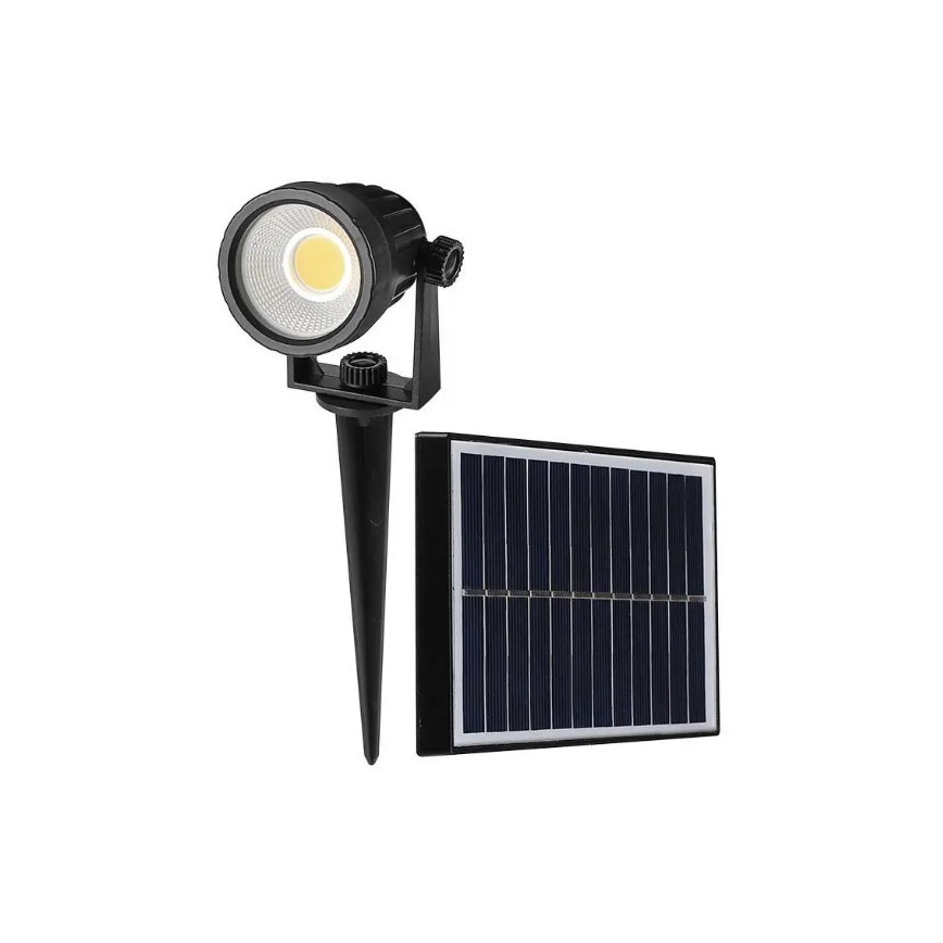 LED-aurinkokennovalo SPIKE LED/2W/5,5V IP65 6400K