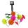 LED-aurinkoketju 10xLED/1,2V 300 mAh 3,8 m IP44 sateenvarjot