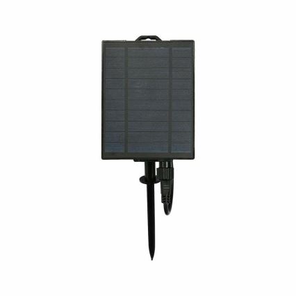 LED-aurinkoketju 15xLED/0,2W/3,7V 15 m 3000K IP44