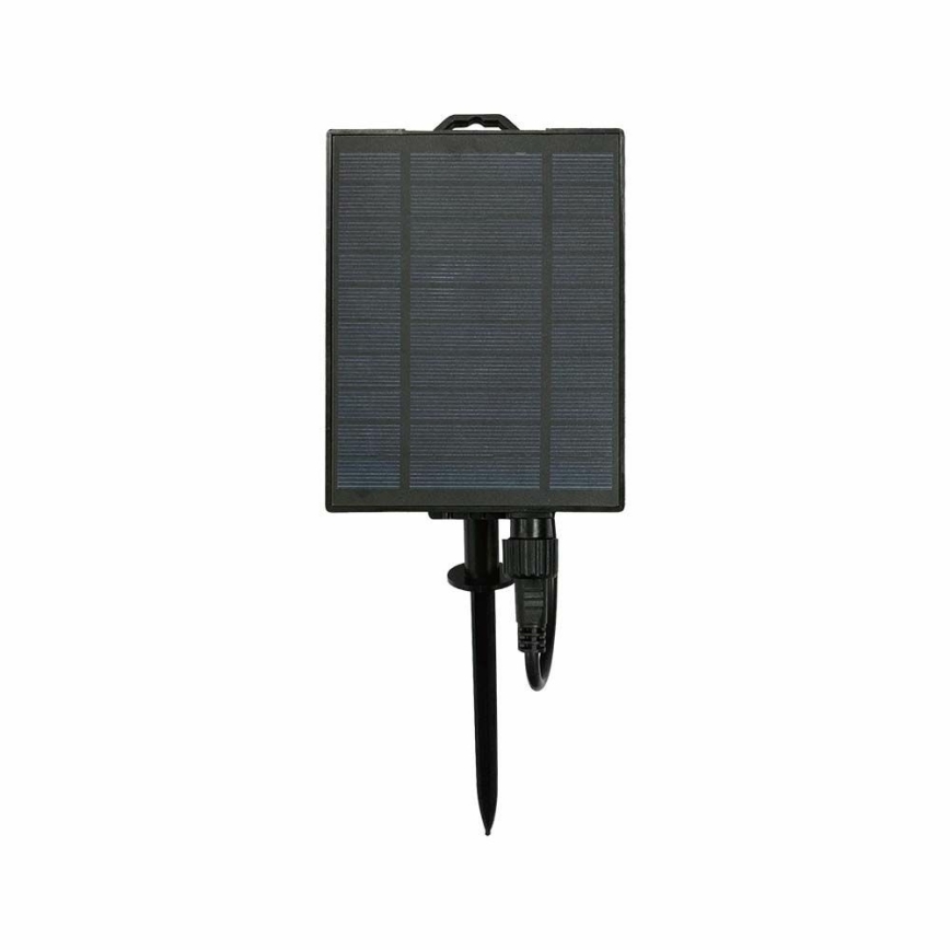 LED-aurinkoketju 15xLED/0,2W/3,7V 15 m 3000K IP44