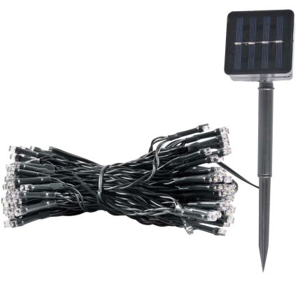 LED-aurinkoketju SHINE 100xLED/1,2V 11, 9 m IP44