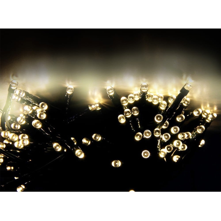 LED-aurinkoketju SHINE 200xLED/1,2V 21,9 m IP44
