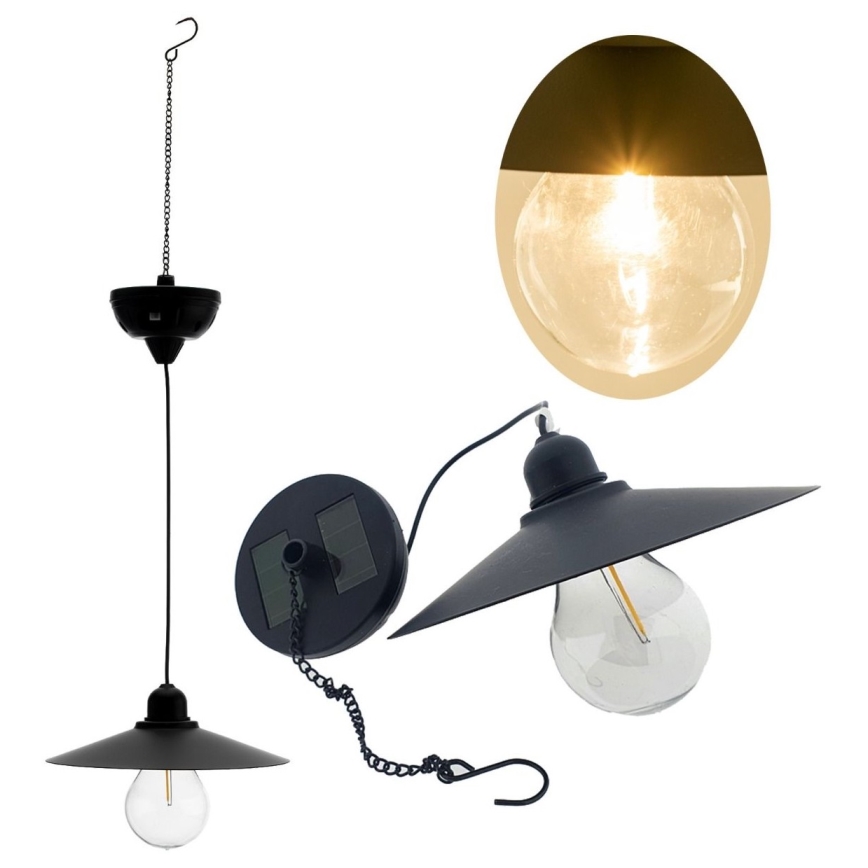 LED-aurinkokruunu johdossa DINA 1,2V IP44