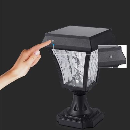 LED aurinkolamppu 3in1 LED/2W/5,5V IP65