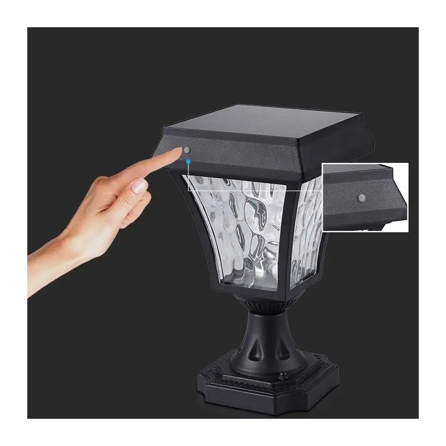 LED aurinkolamppu 3in1 LED/2W/5,5V IP65