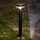 LED-aurinkolamppu anturilla GWINEA LED/4,5W/3,7V 2000 mAh 50 cm IP44 musta