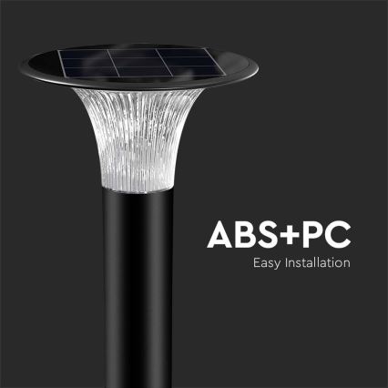 LED-aurinkolamppu anturilla LED/15W/3,2V 4000K/6000K IP65